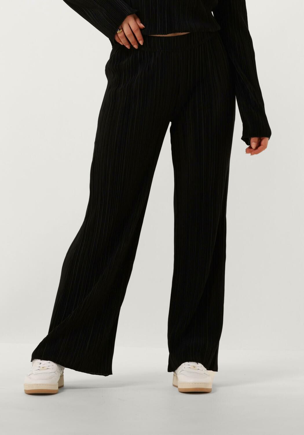 Envii Zwarte Trendy Broek voor Vrouwen Black Dames