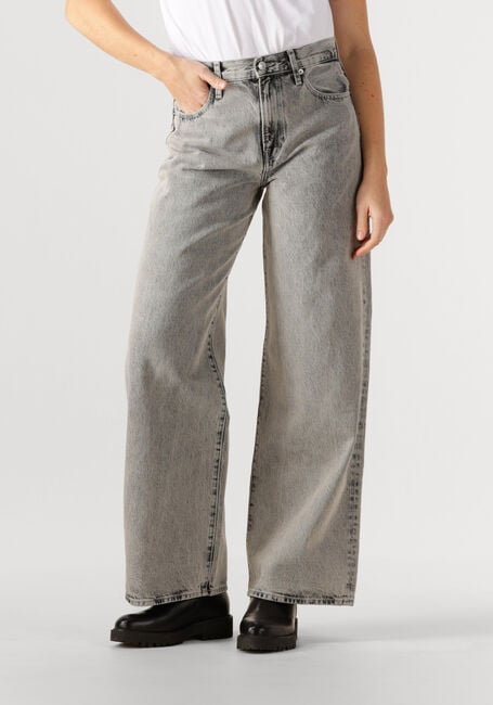 Grijze CALVIN KLEIN Wide jeans THE WIDE LEG - large