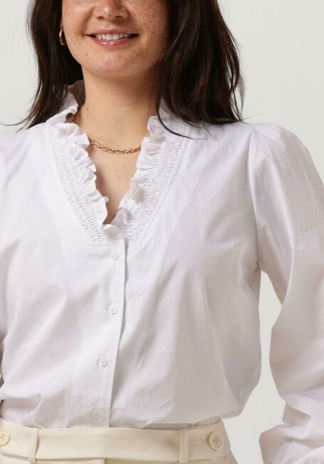 Witte NEO NOIR Blouses BRIELLE SOLID SHIRT - large