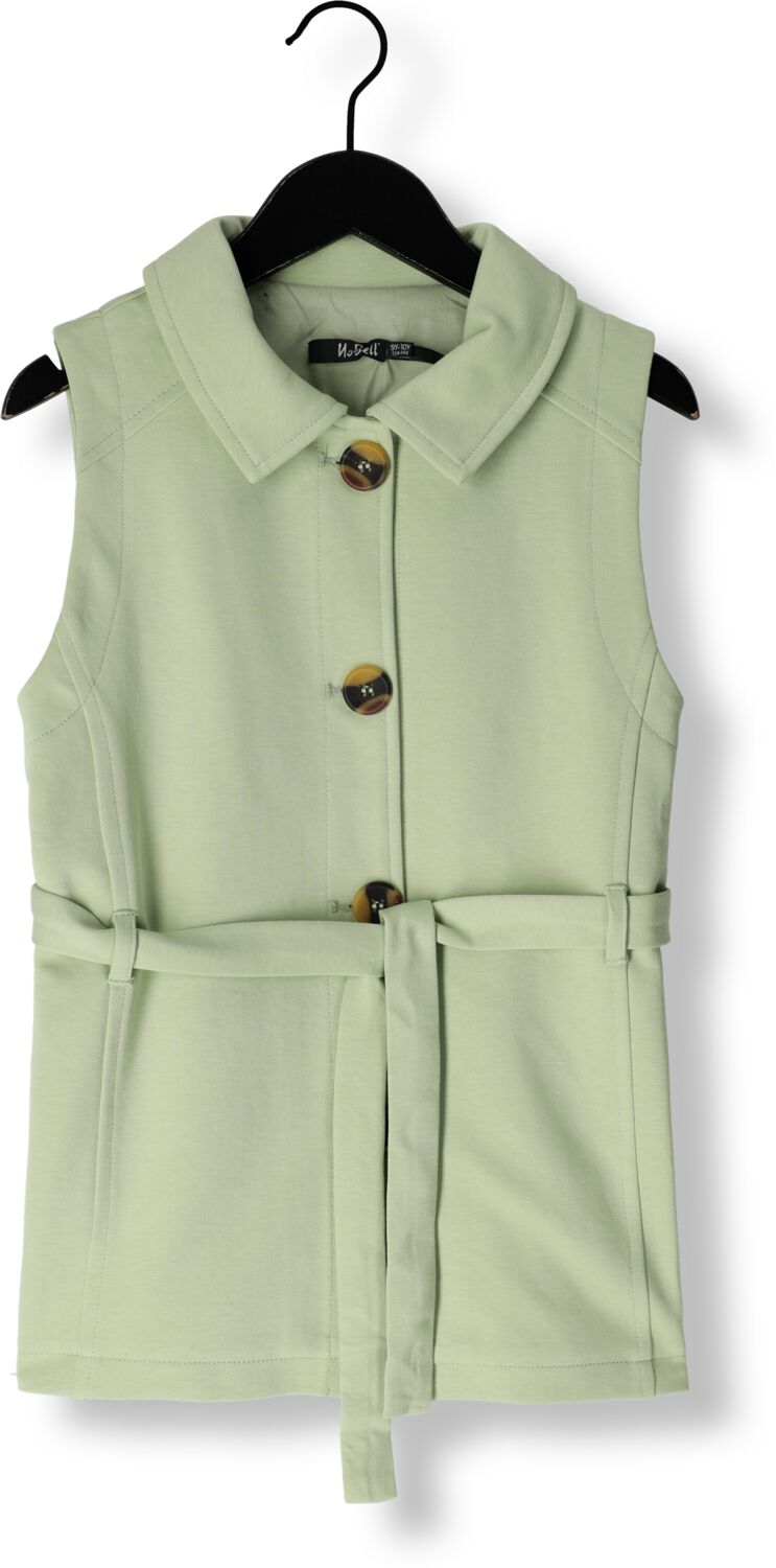 NOBELL Meisjes Blazers Tika Girls Gilet With Belt Jade Green Mint