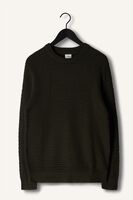 Donkerblauwe SELECTED MEN Trui REMY LS KNIT ALL STU CREW NECK W CAMP Donkerblauwe SELECTED MEN Trui REMY LS KNIT ALL STU CREW NECK W CAMP - medium