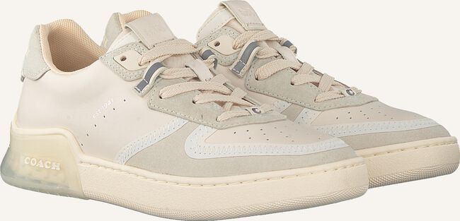 Witte COACH Lage sneakers ADB SUEDE-LEATHER COURT Witte COACH Lage sneakers ADB SUEDE-LEATHER COURT - large