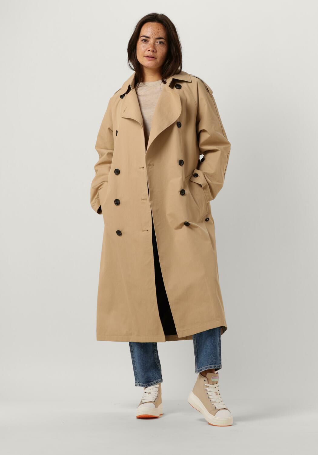 zand scotch soda oversized classic trench