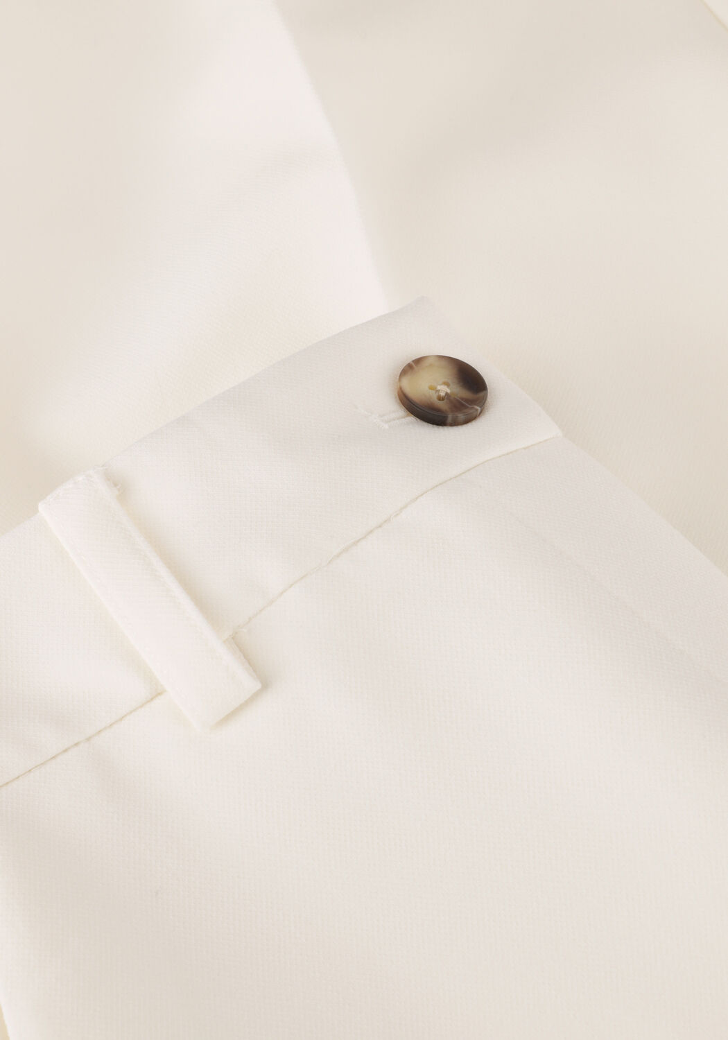 Gebroken wit MODSTR&Ouml;M Wijde broek GALE PANTS - large