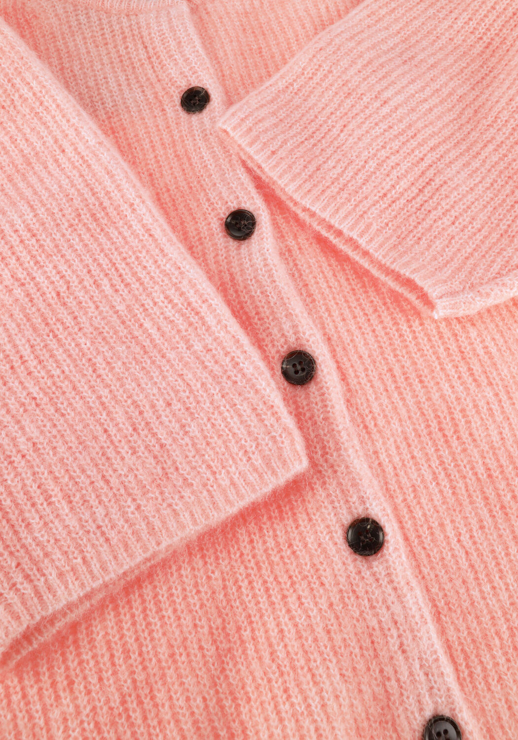 Lichtroze MSCH COPENHAGEN Trui MSCHJINIE HOPE 2/4 CARDIGAN - large