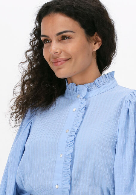 Lichtblauwe ANTIK BATIK Blouses YVONNE BLOUSE - large