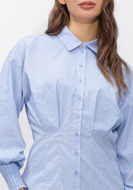 Lichtblauwe BRUUNS BAZAAR Mini jurk BORASSUSBBLINNE DRESS - large