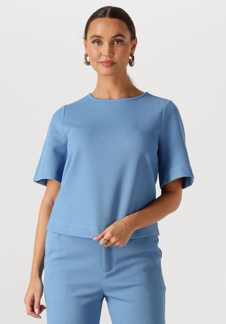 Blauwe POM AMSTERDAM Tops & T-shirts TOP MEG SMASHING BLUE - large