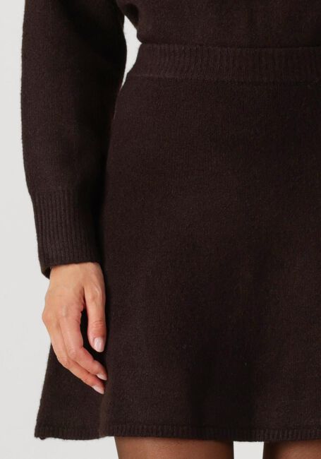 Bruine NEO NOIR Minirok GISA KNIT SKIRT - large