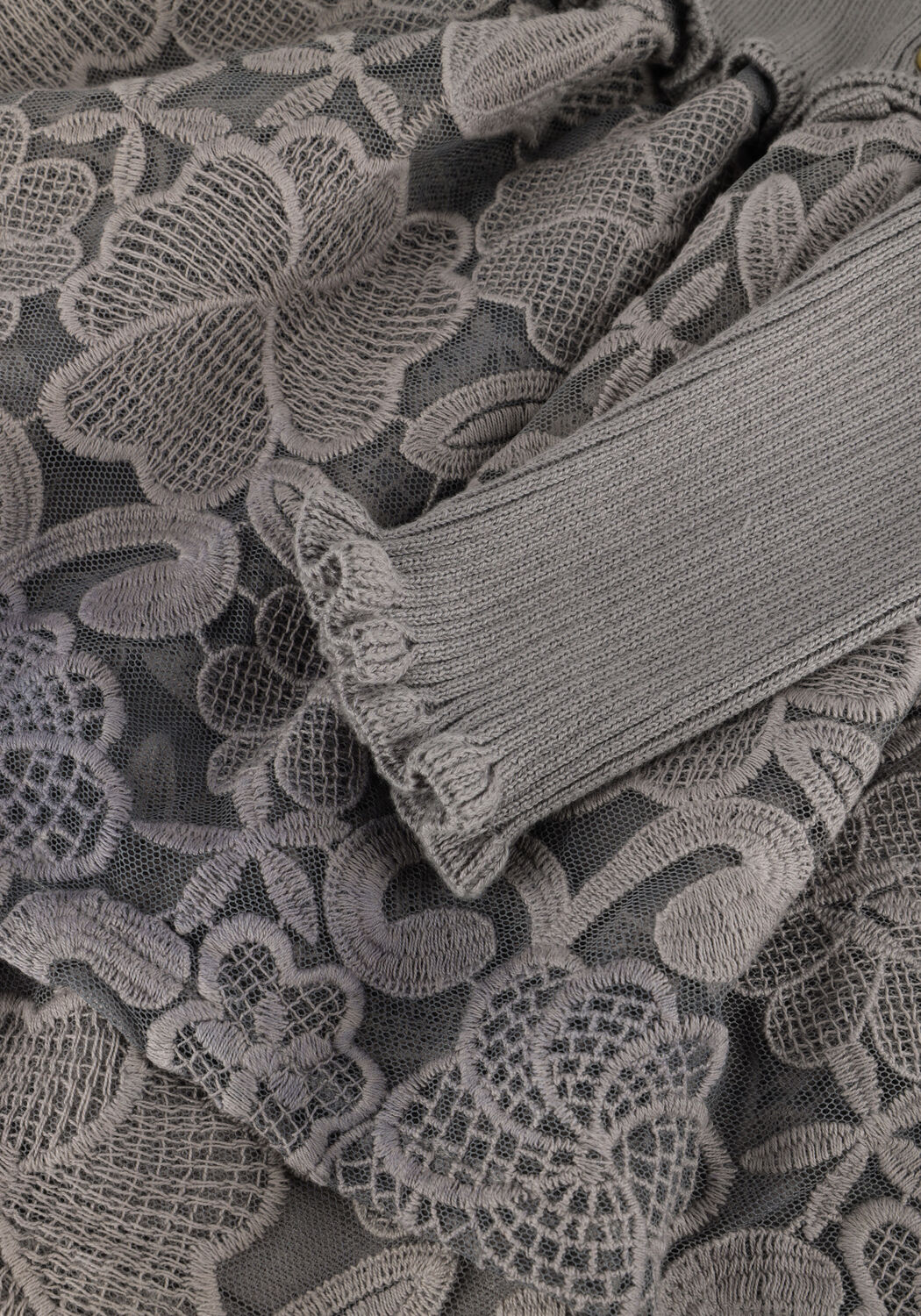 Grijze BAJE STUDIO Mini jurk MARIEZE - large