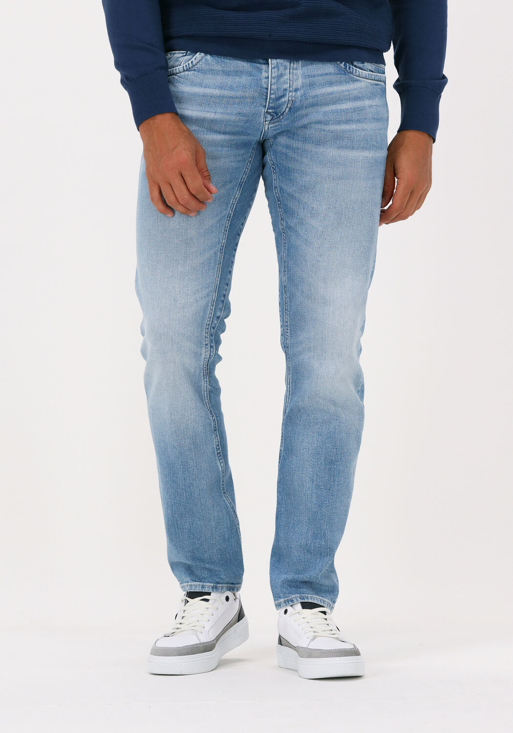 Blauwe PME LEGEND Slim fit jeans COMMANDER 3.0 BRIGHT SUN BLEACHED | Omoda