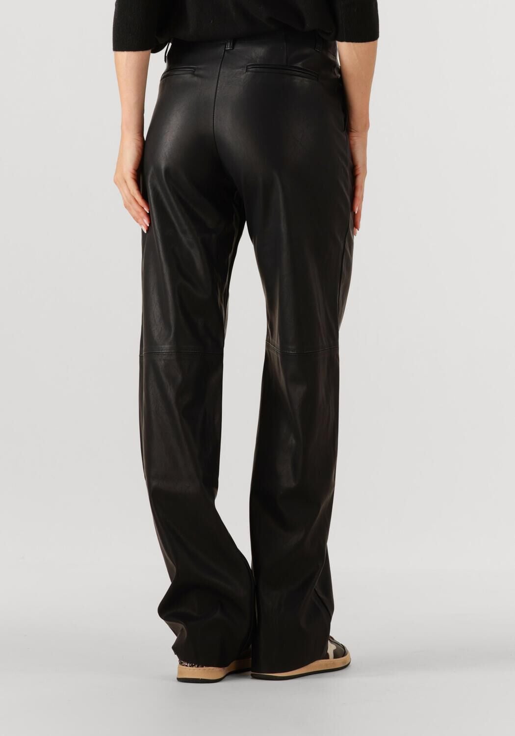 KNIT-TED Dames Broeken Naomi Pant Zwart