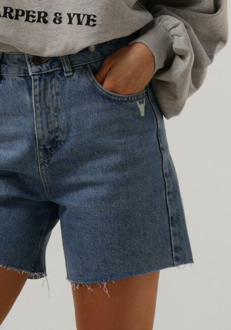 Blauwe ALIX THE LABEL Shorts LADIES WOVEN SHORT - large