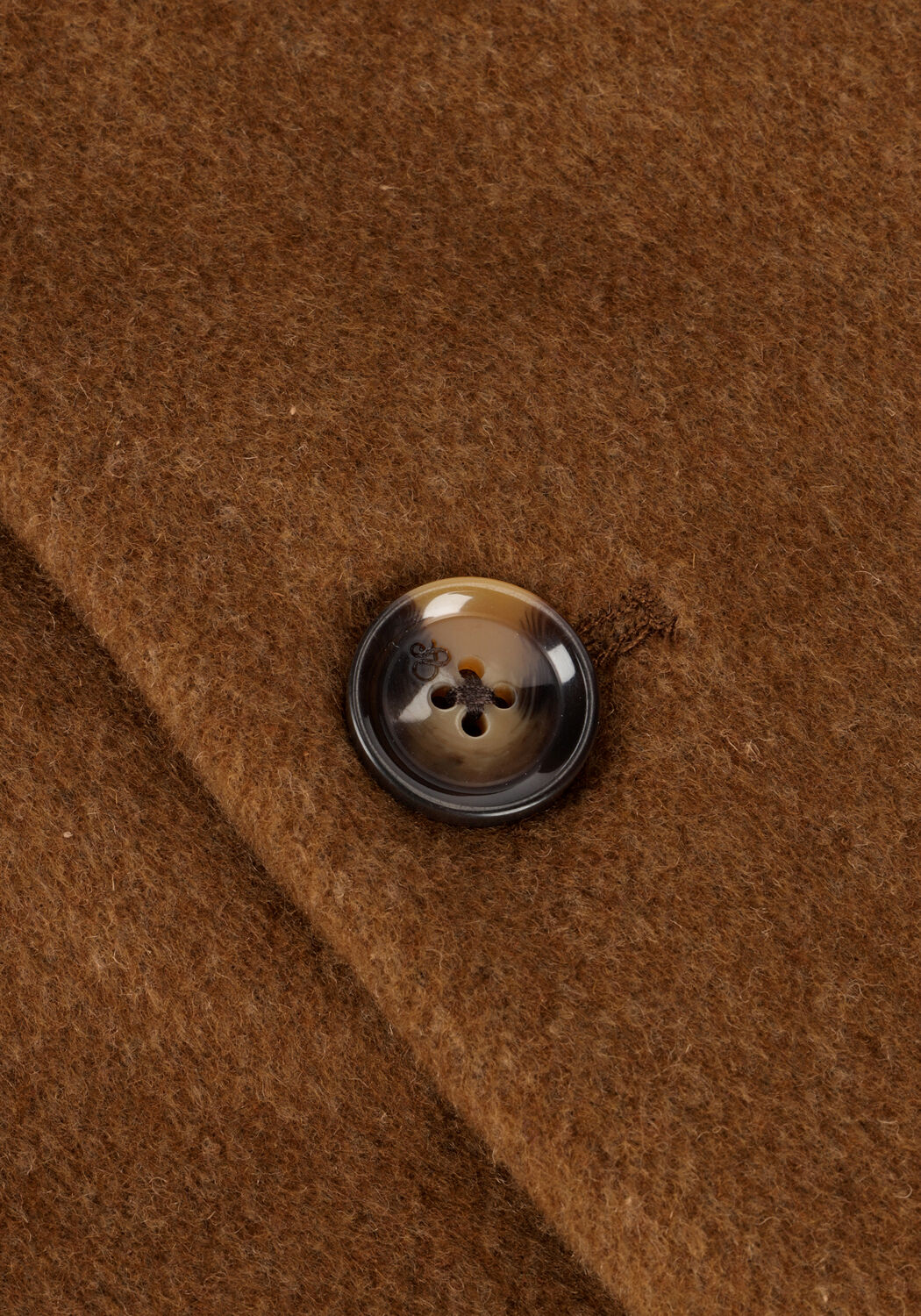 Camel SCOTCH & SODA Mantel CLASSIC WOOL-BLEND OVERCOAT - large