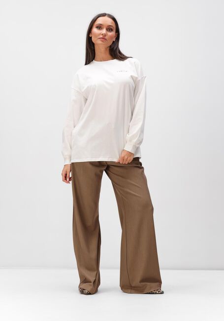 Creme HAUTE L'AMITI&Eacute; Blouses STUDIO LS PRINT TEE - large