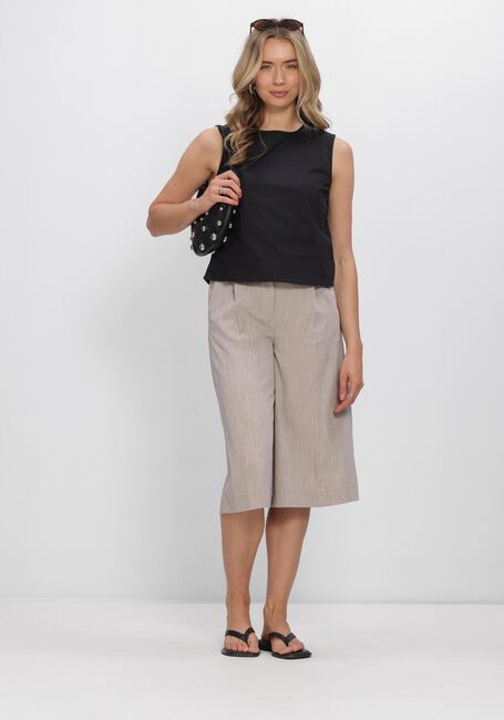 Zwarte OBJECT Top OBJFIE PAIGE LO S/L TOP - large