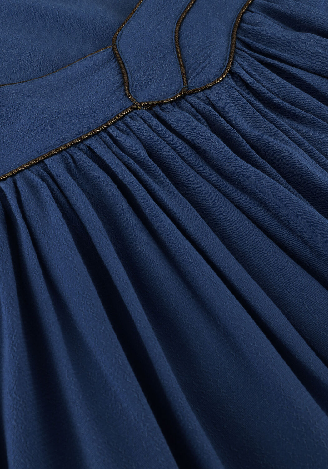 Blauwe LOUIZON Maxirok SUZIE - large