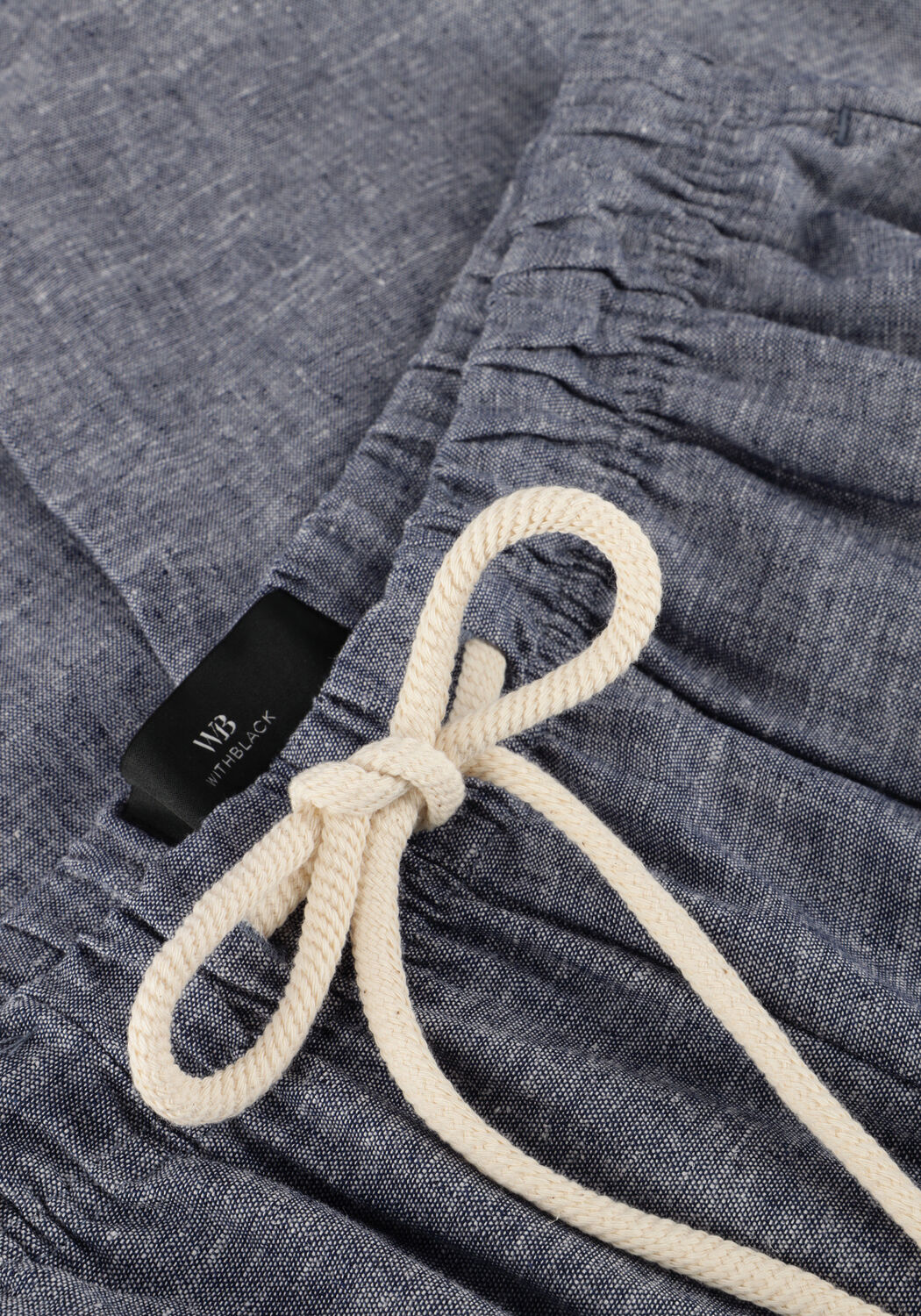 Blauwe WITHBLACK Wijde broek WBLBRINA PANT - large