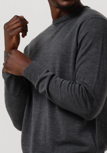 Grijze PROFUOMO Trui PULLOVER CREW NECK - large