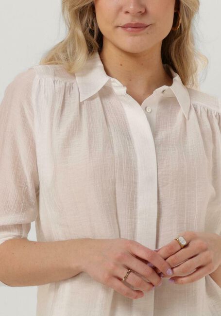 Gebroken wit MINUS Blouses ANEDA 3/4 SLEEVE SHIRT - large