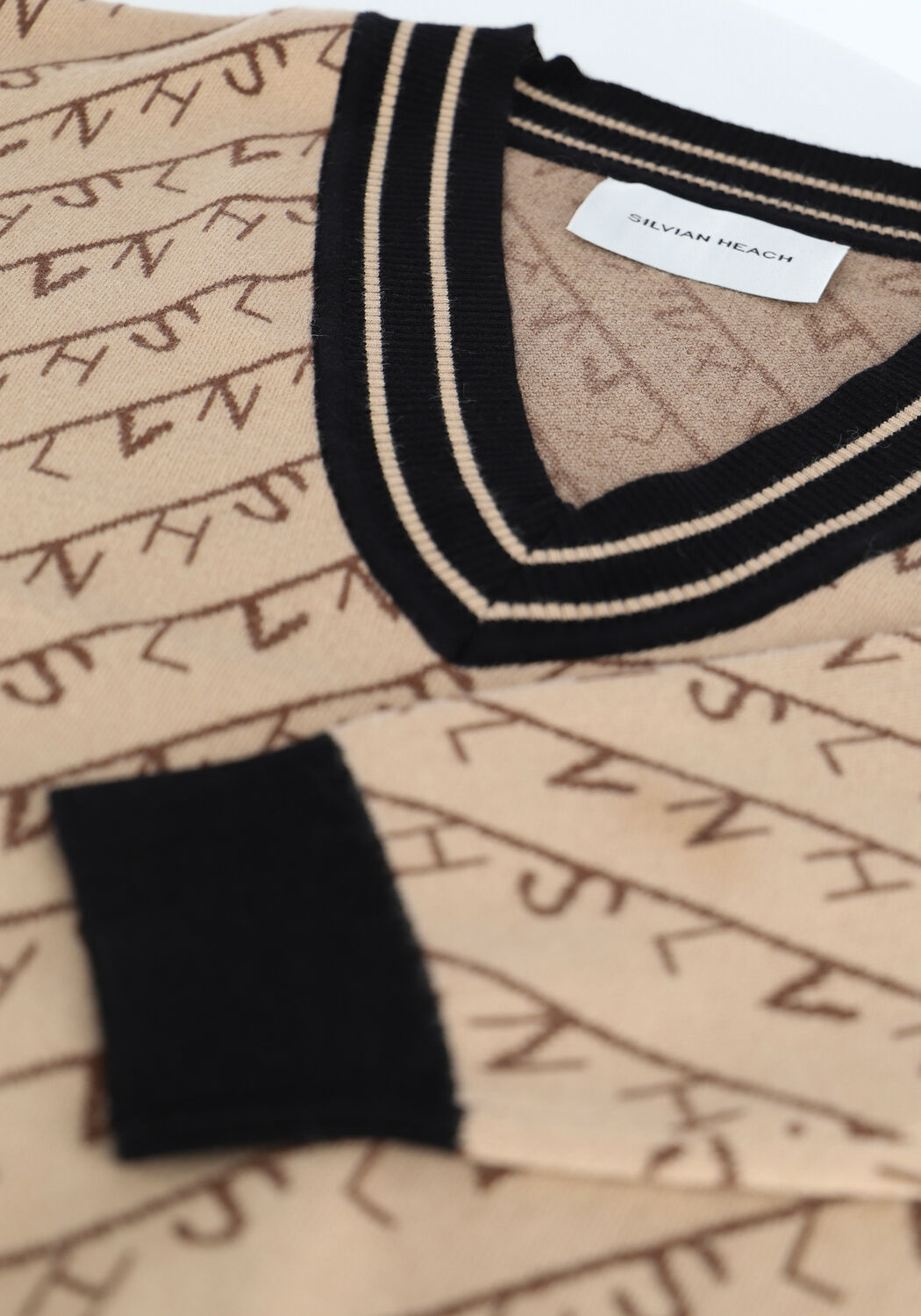 Beige SILVIAN HEACH Trui SWEATER DILANDE - large