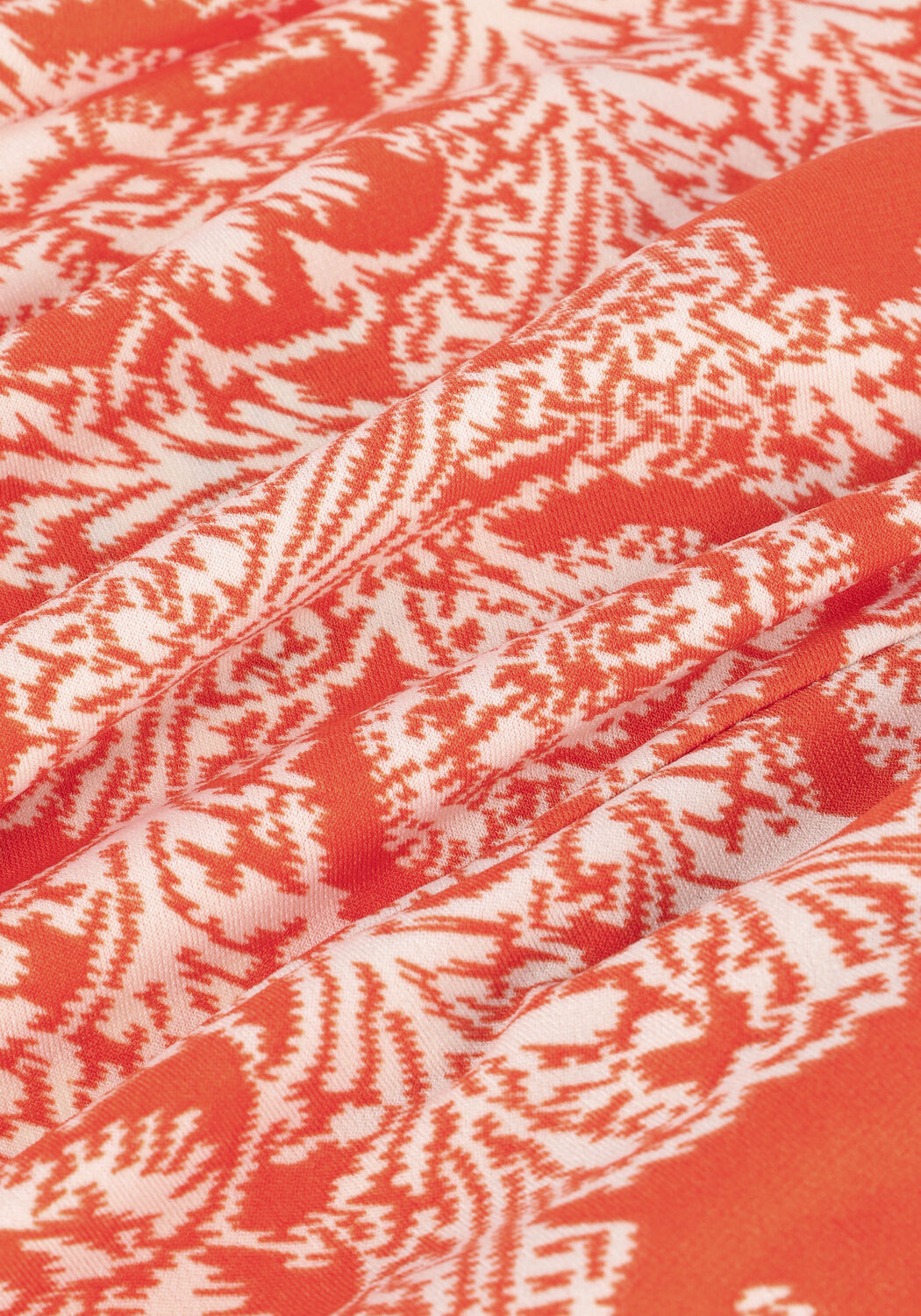 Oranje VANILIA Broeken IKAT FLOWER SHORT - large