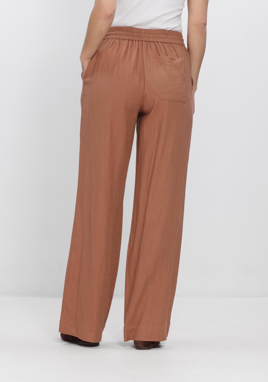Bruine FIVEUNITS Wijde broek LINEAFV 763 - large
