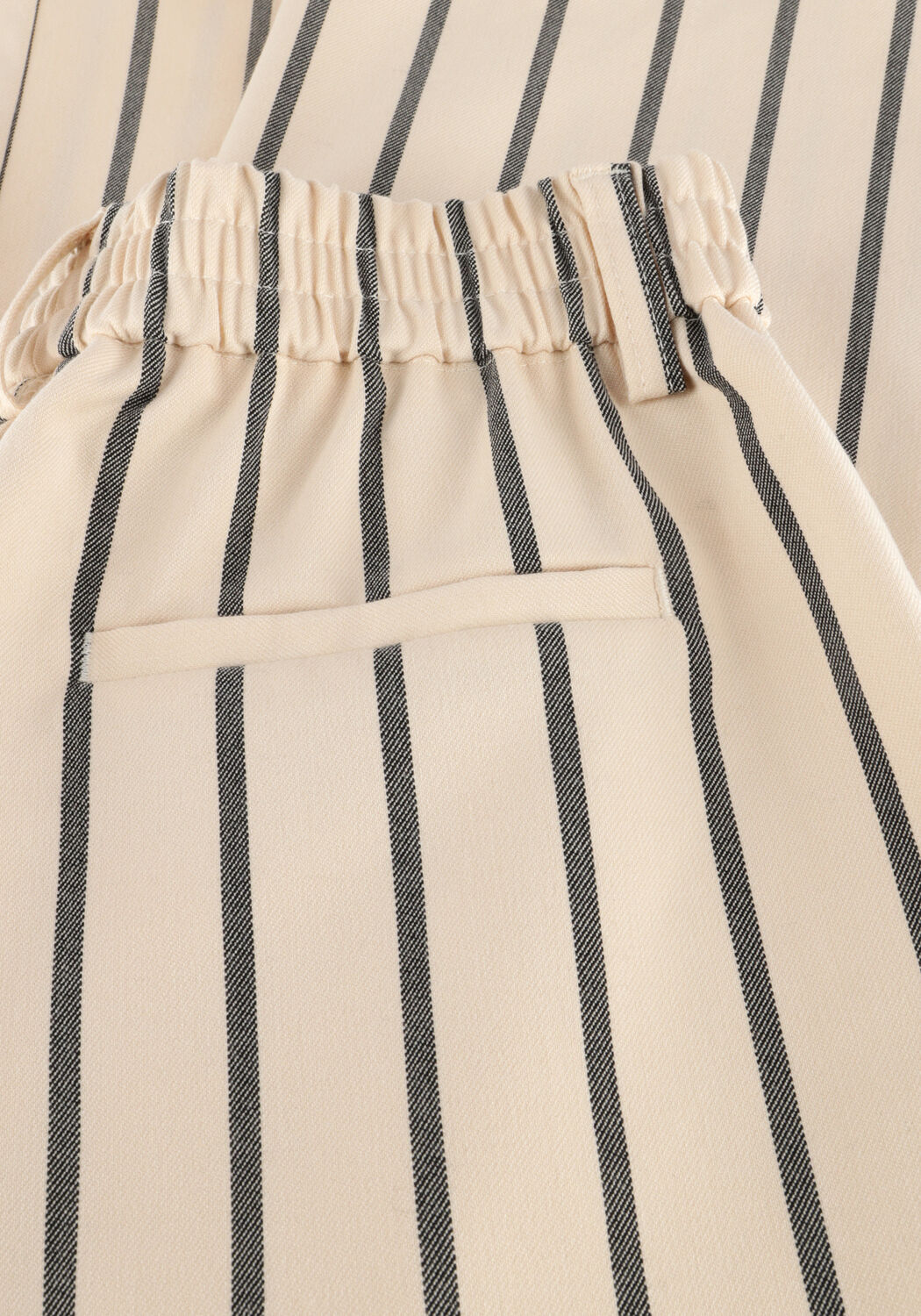 Beige OBJECT Wijde broek OBJLISA WIDE PANT - large