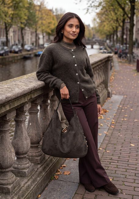 Plum STUDIO ANNELOES Wijde broek Lexie winter bonded trousers - large