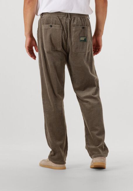 Groene ANERKJENDT Chino AKJAN CORD PLEAT PANTS - large