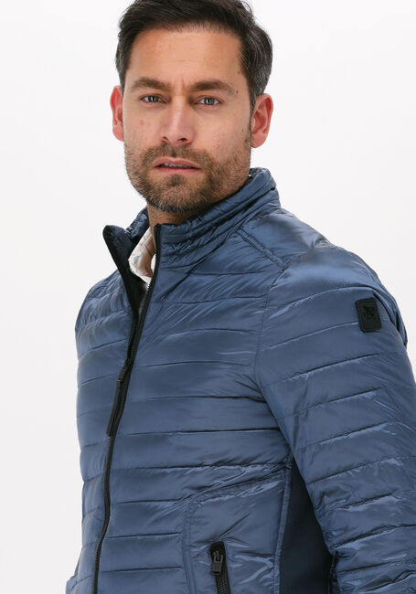 Blauwe VANGUARD Gewatteerde jas SHORT JACKET TWOLON BRAKESHIFT II - large