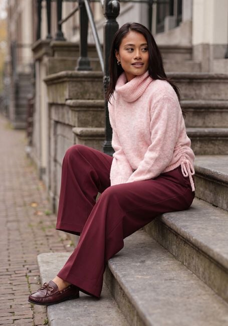 Lichtroze MODSTR&Ouml;M Trui DICTEMD ROLLNECK - large