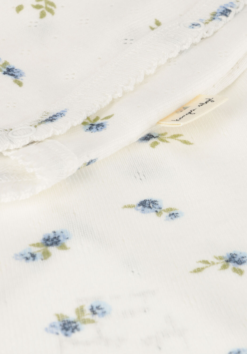 Witte KONGES SLOJD Rompers MINNIE NEWBORN BODY GOTS - large