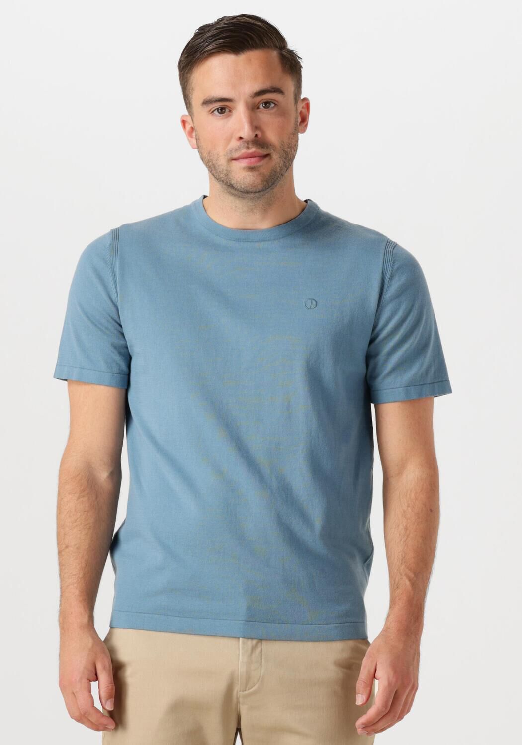 DSTREZZED Heren Polo's & T-shirts Zeke Tee Blauw