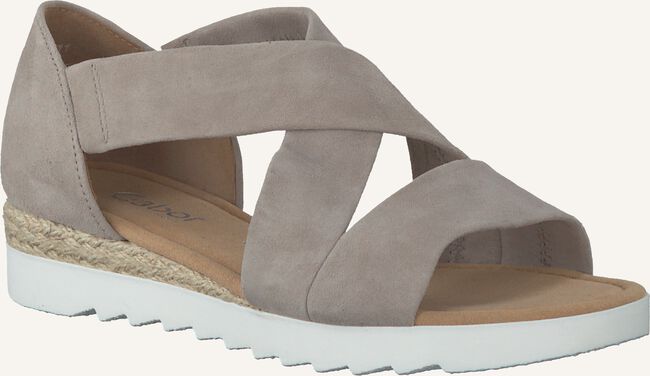 Grijze GABOR Platte sandalen 711.1 Grijze GABOR Platte sandalen 711.1 - large