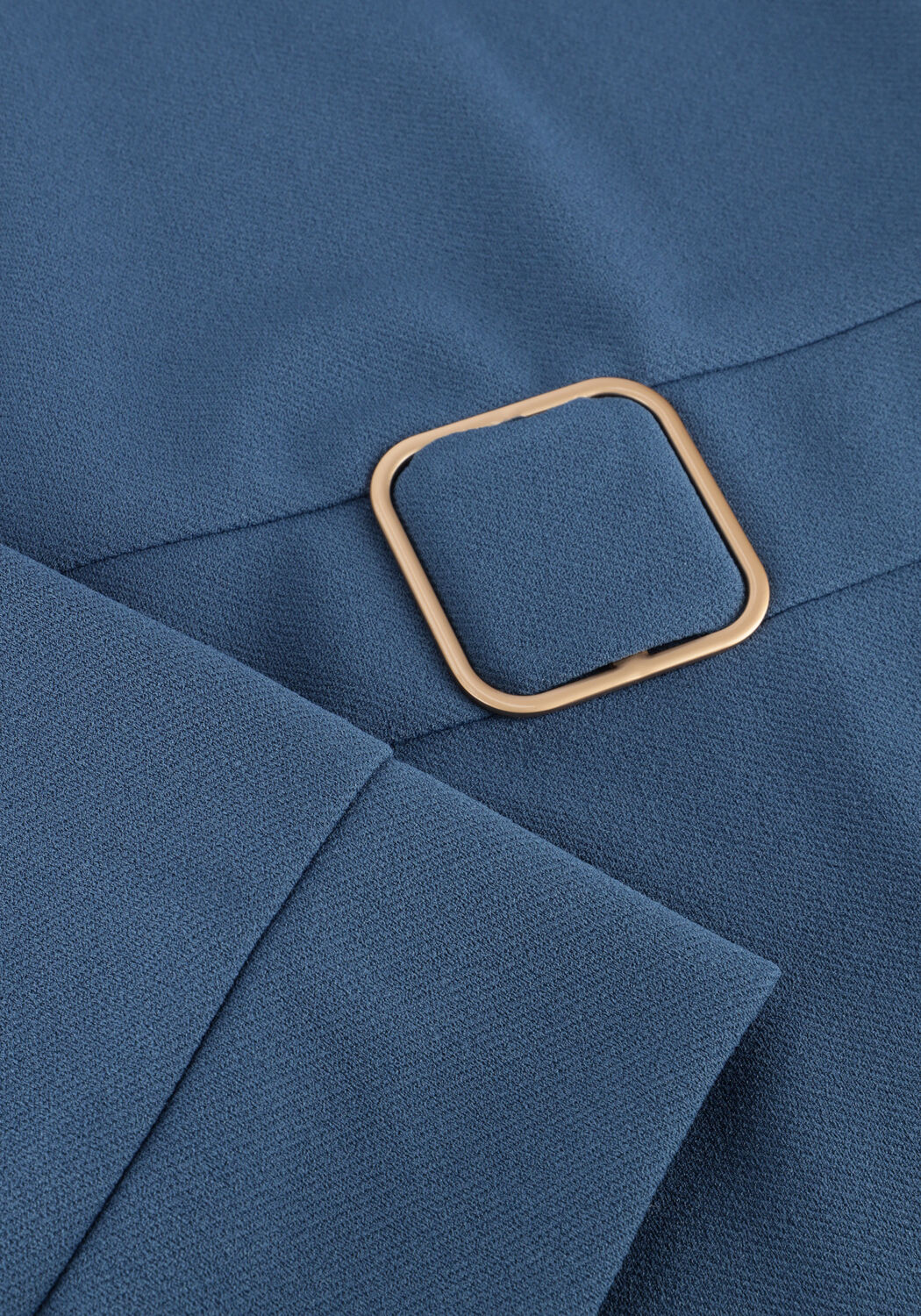 Blauwe ANA ALCAZAR Mini jurk DRESS CLASP - large