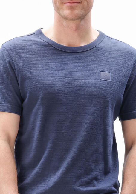 Blauwe PME LEGEND T-shirt JACQUARD STRIPED - large