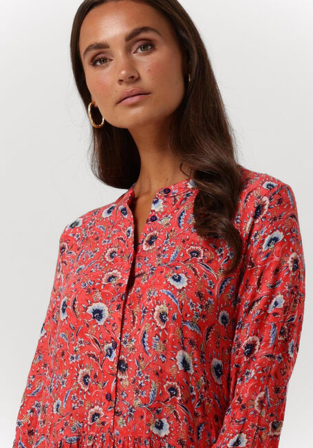 Rode LOLLYS LAUNDRY Maxi jurk NEE DRESS - large