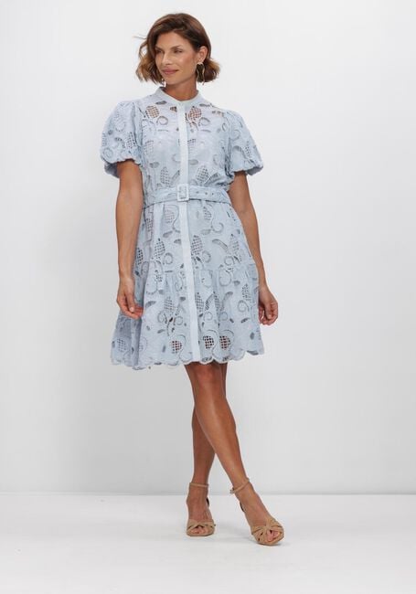 Blauwe Y.A.S. Jurken YASSANA SS DRESS - large