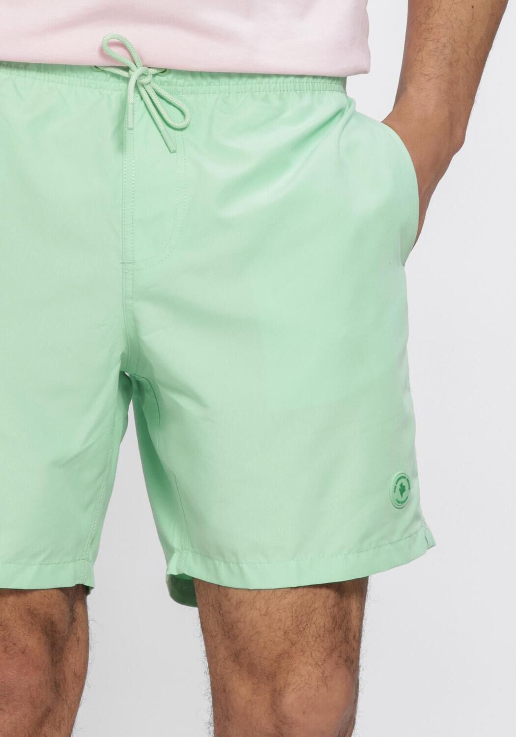 Groene SHIWI Zwembroeken MEN MIKE SWIM SHORTS 7 INCH SOLID - large
