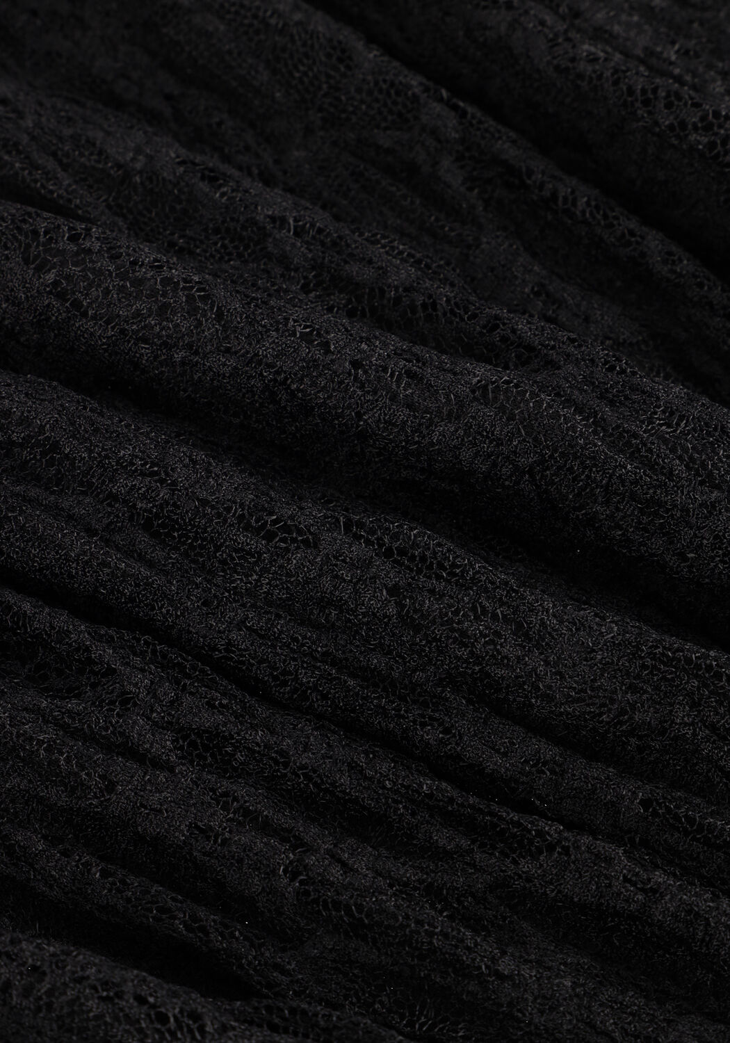 Zwarte NEO NOIR Maxirok MARIYA LACE SKIRT - large