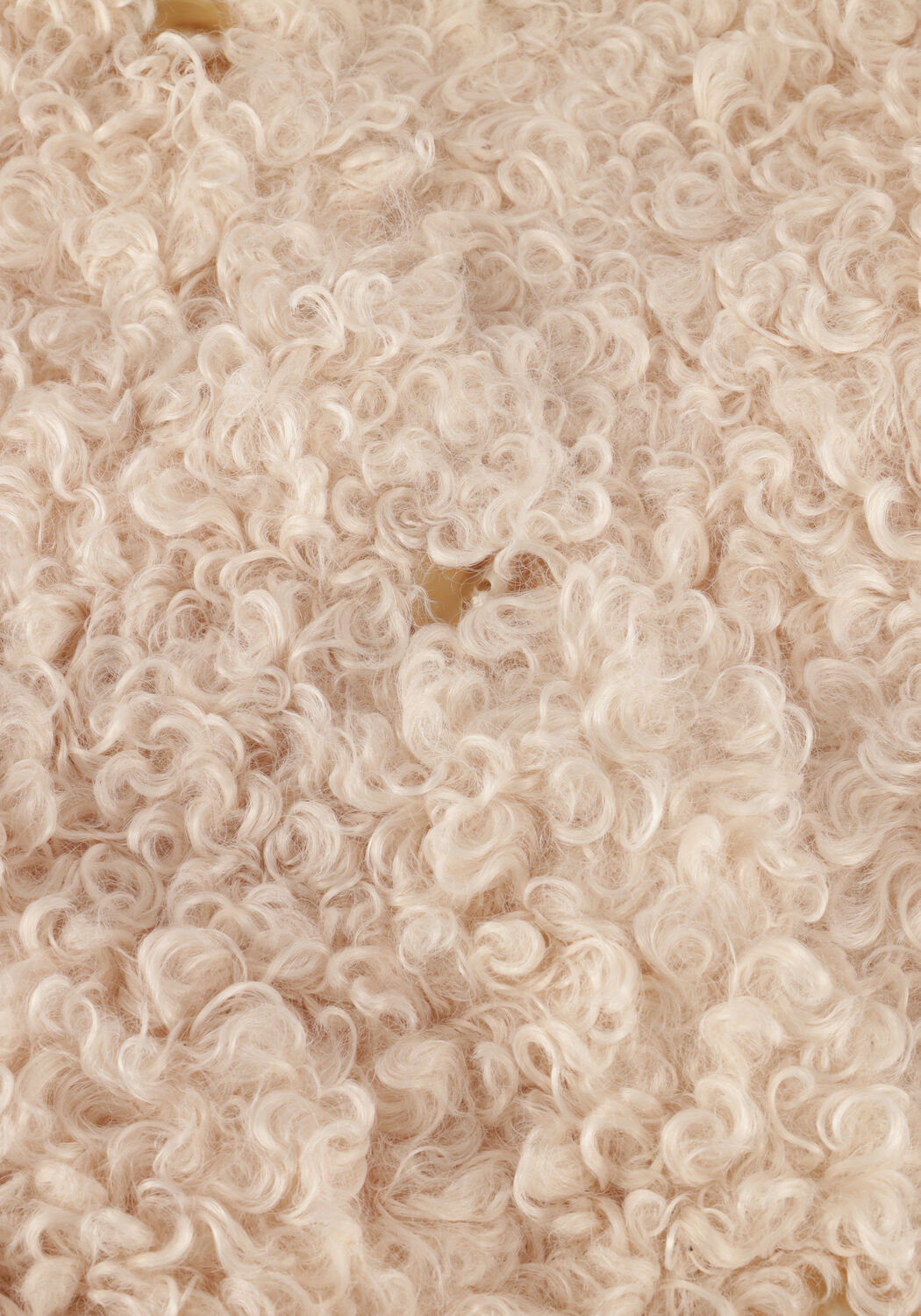 Witte SUMMUM Gilet JACKET FAUX FUR - large