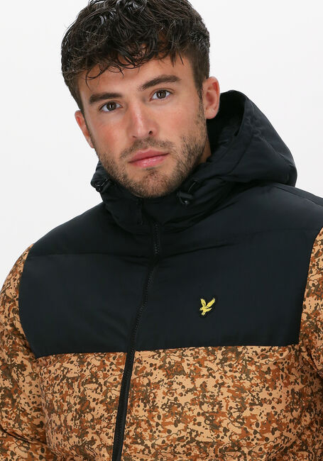 Multi LYLE & SCOTT Gewatteerde jas EARTH PRINT WADDED JACKET - large