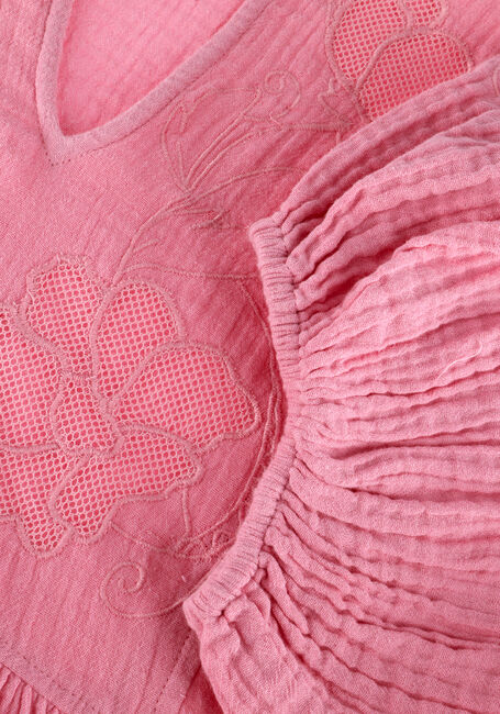 Roze SISSEL EDELBO Blouses EVELYN ORGANIC COTTON TOP - large