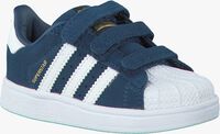 Blauwe ADIDAS Lage sneakers SUPERSTAR KIDS - medium