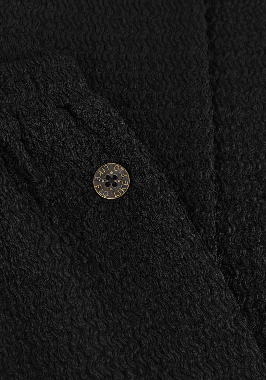 Zwarte LIKE FLO Pantalon FLUE FLO WIDE LEG - large