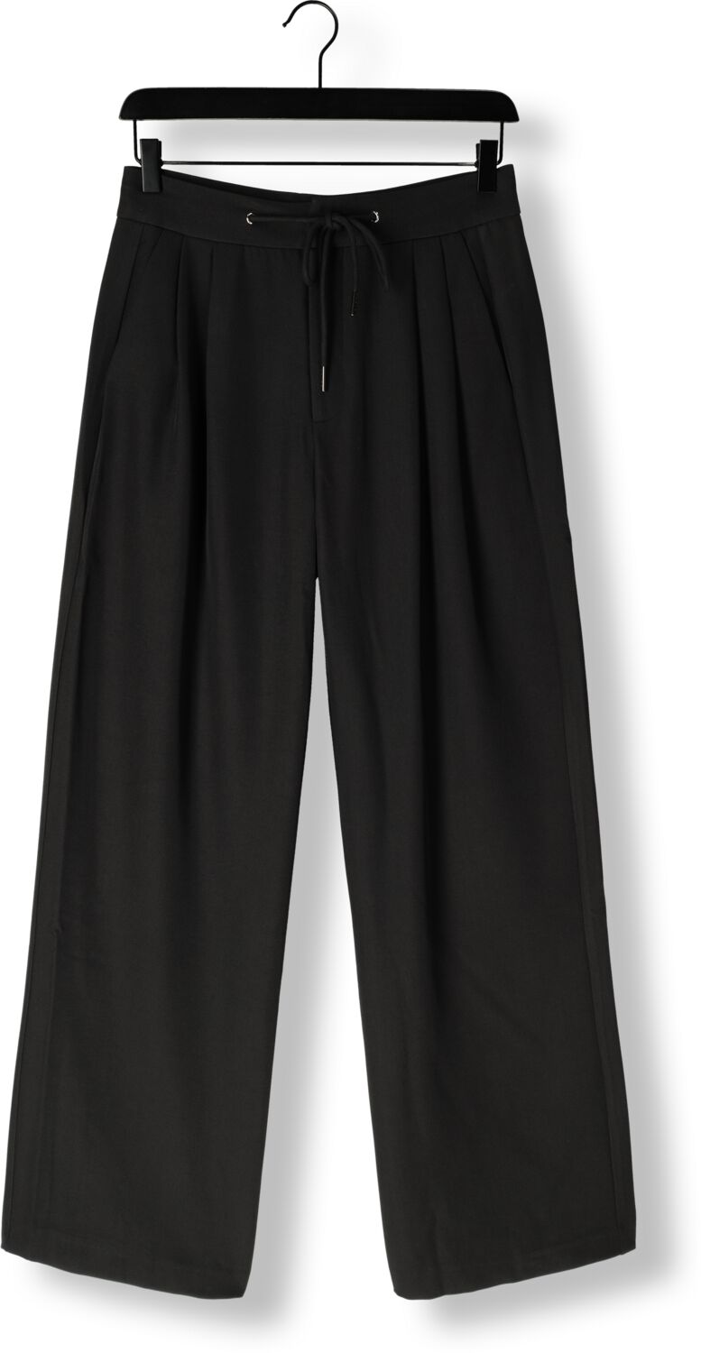 HAUTE L'AMITIÉ Dames Broeken Michelle Tailor Tie Tall Pant Zwart