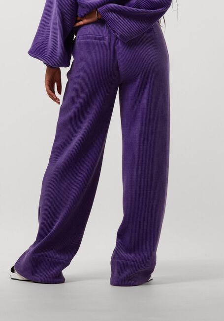 Paarse HARPER & YVE Wijde broek HOLLY-PA - large