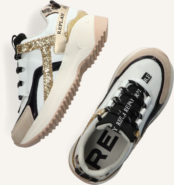 Witte REPLAY Lage sneakers FLYS Witte REPLAY Lage sneakers FLYS - large