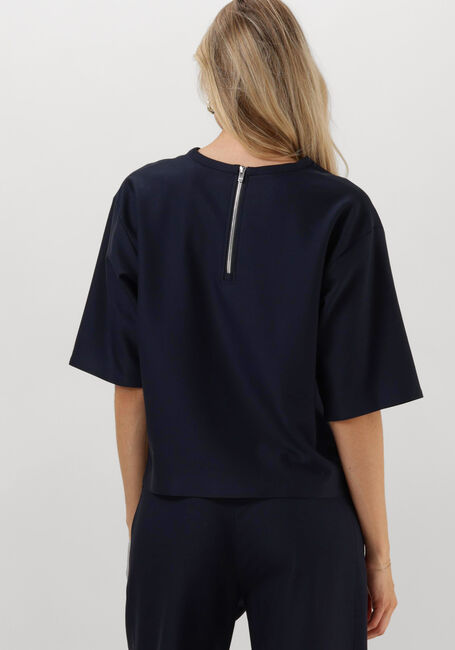Blauwe VANILIA Trui FLANEL SWEATER - large